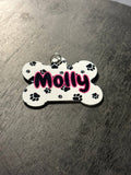 Custom Pet ID Tag – Personalized Bone Shape Tag