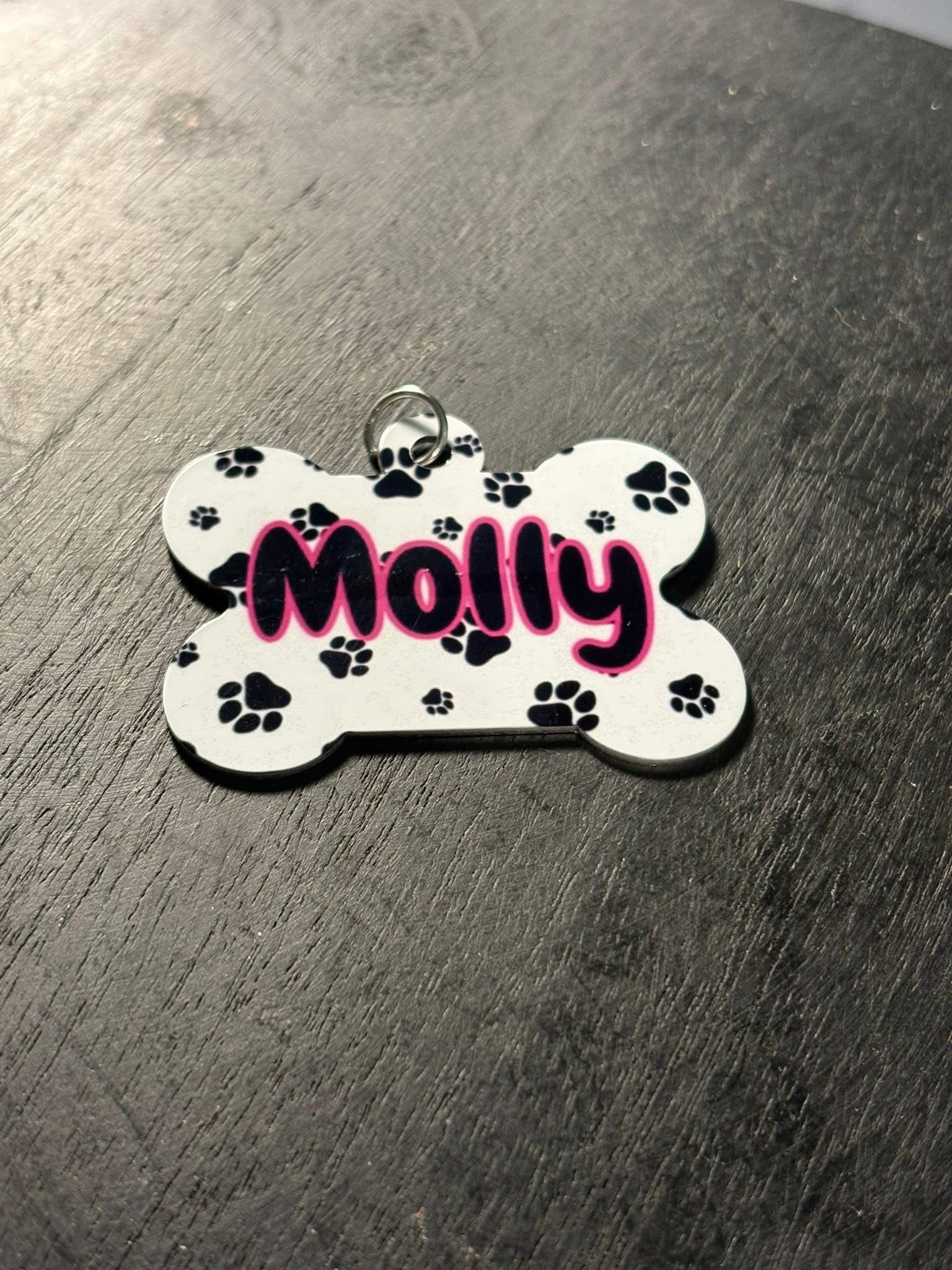 Custom Pet ID Tag – Personalized Bone Shape Tag