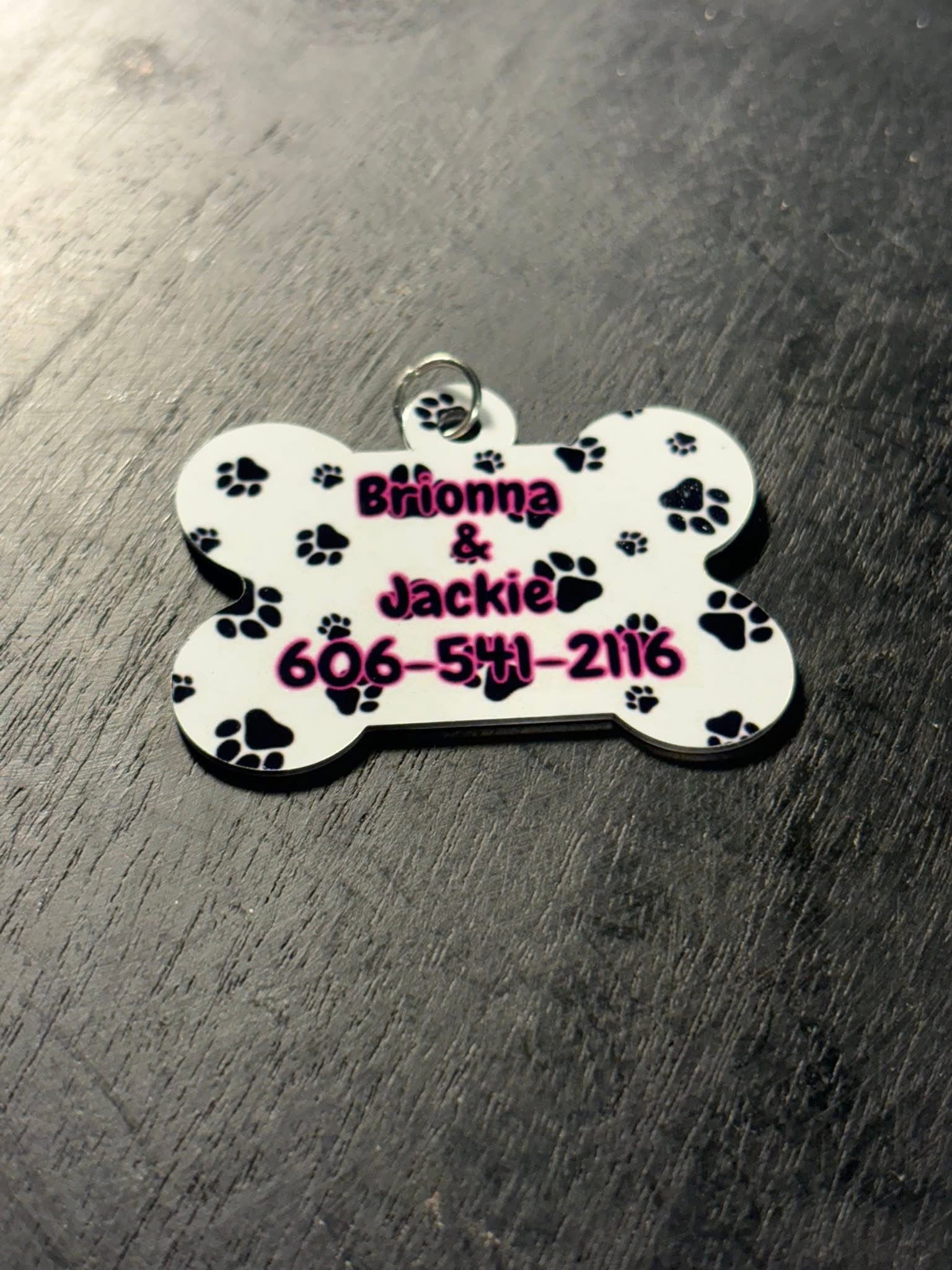 Custom Pet ID Tag – Personalized Bone Shape Tag
