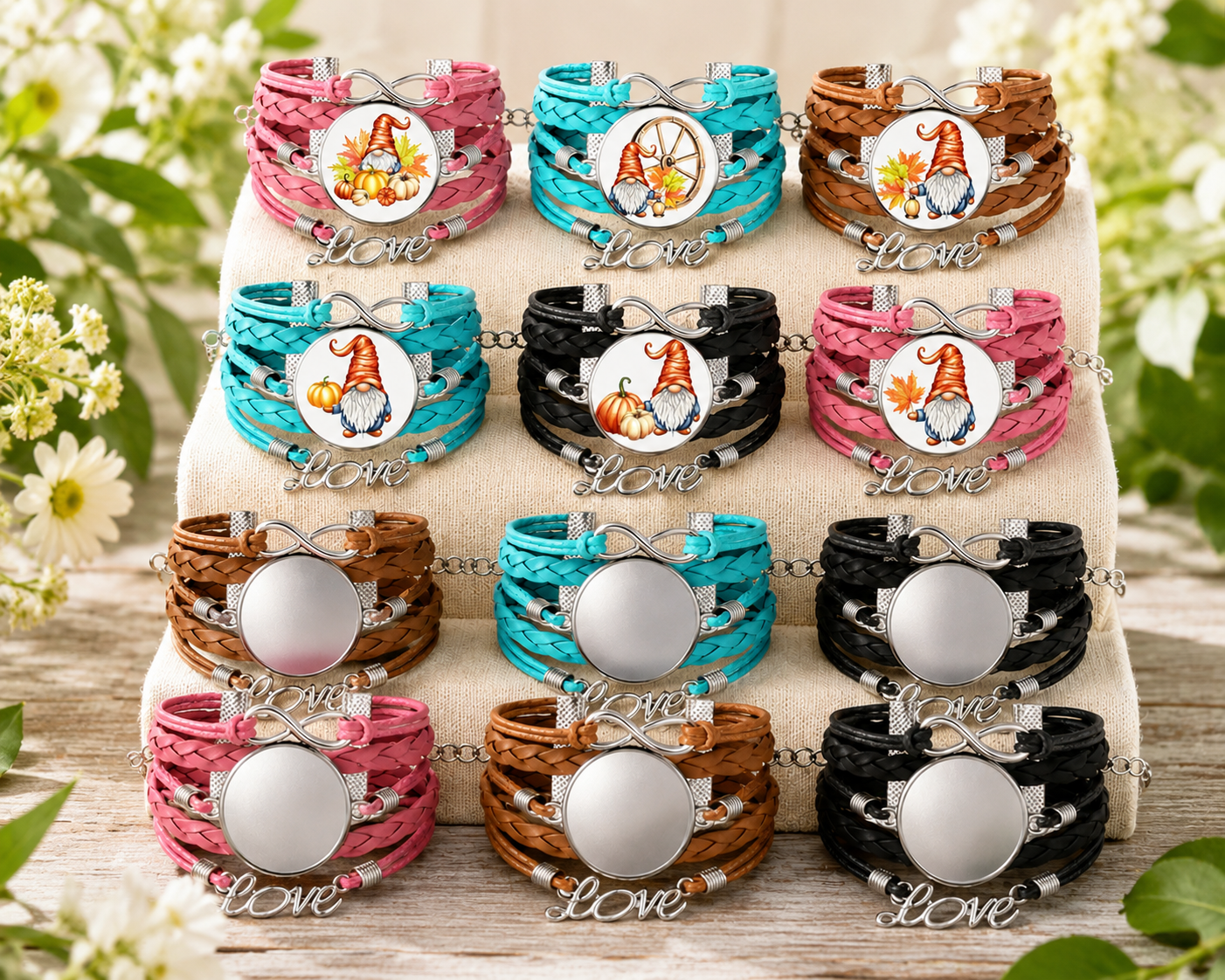 Custom Leather Bracelets